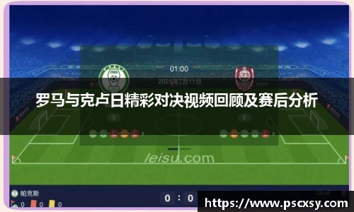 罗马与克卢日精彩对决视频回顾及赛后分析